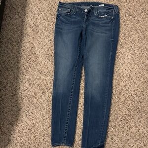 True Religion Blue Skinny Jeans Classic Denim